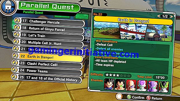 Dragon Ball XenoVerse: Panduan Quest Mentor Vegeta