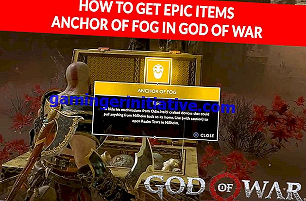 戦争の神：霧のアンカーを取得する方法