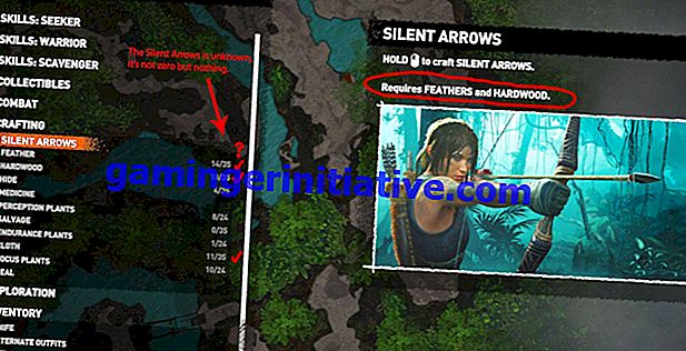 Shadow of the Tomb Raider: How to Craft Arrows