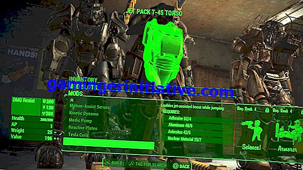 Fallout 4: Hoe de Jetpack & Fly te krijgen (Power Armor Jetpack)