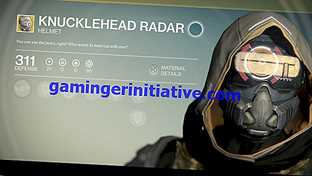 Destiny 2: Comment obtenir le casque de chasseur exotique Knucklehead Radar