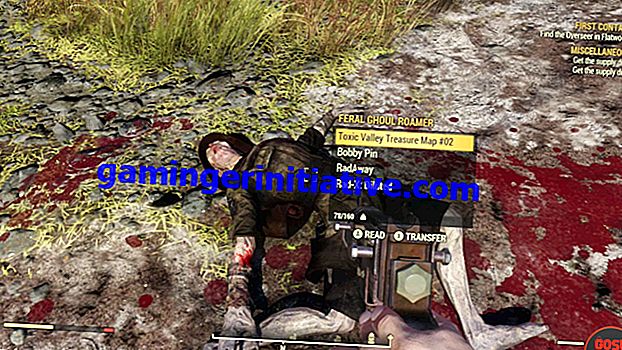 Fallout 76: все локации на карте сокровищ